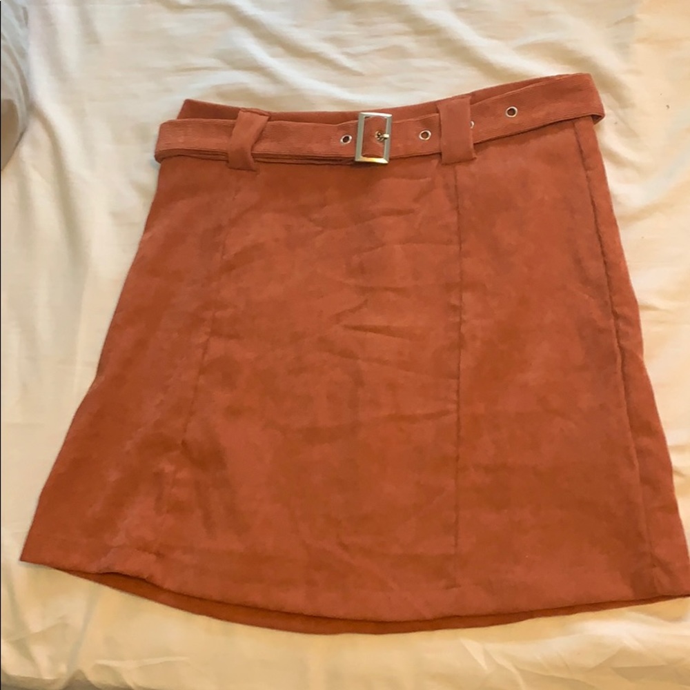 Orange Shein Skirt